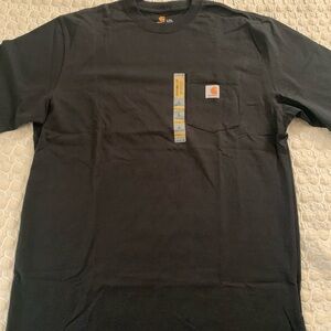 NWT Carhartt Men's Classic Workwear Pocket Black Tee